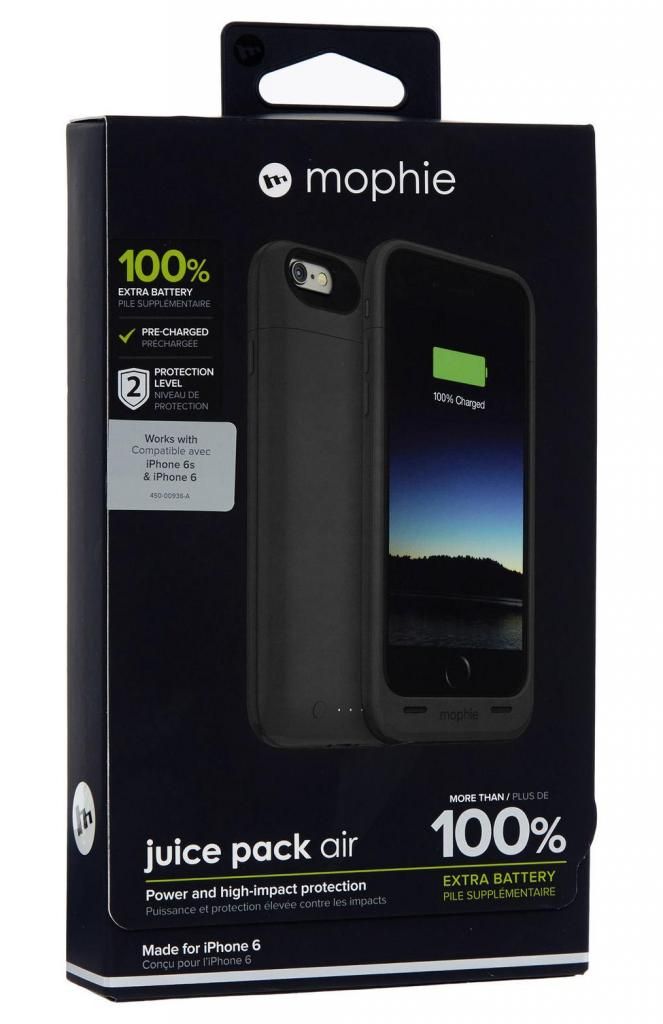 Iphone 6 6s Mophie Juice Pack Air mah Funda Case