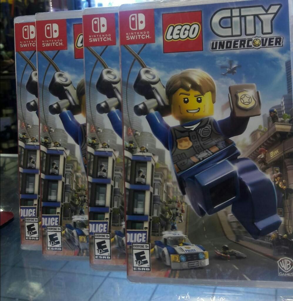 Lego City Undercover Nintendo Switch Nuevo Sellado Stock