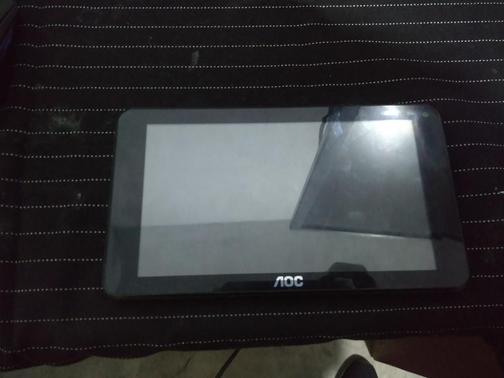 Tablet Aoc 7''. Detalle