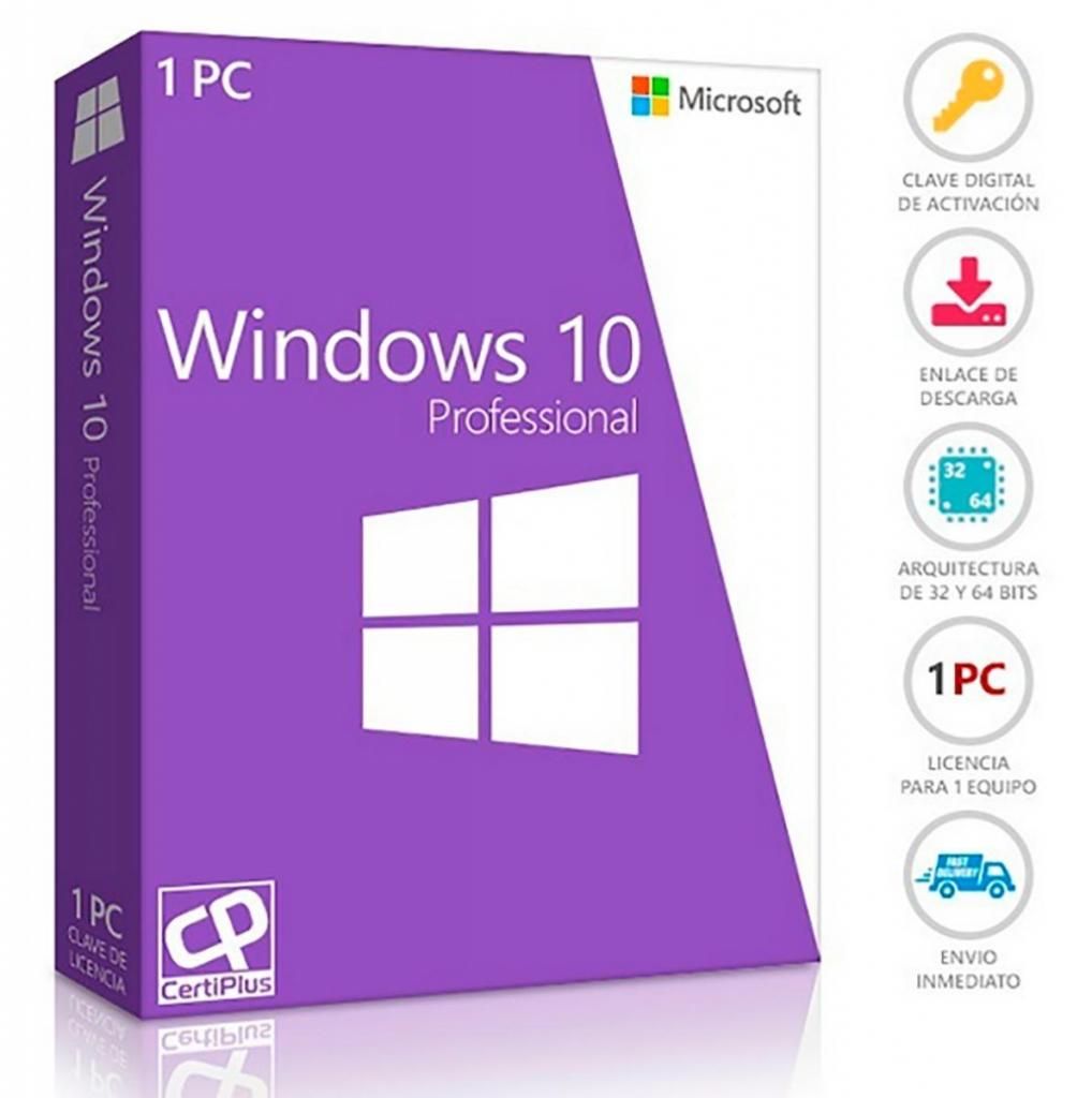 Windows 10 Pro  Bits Licencia Digital Original esd