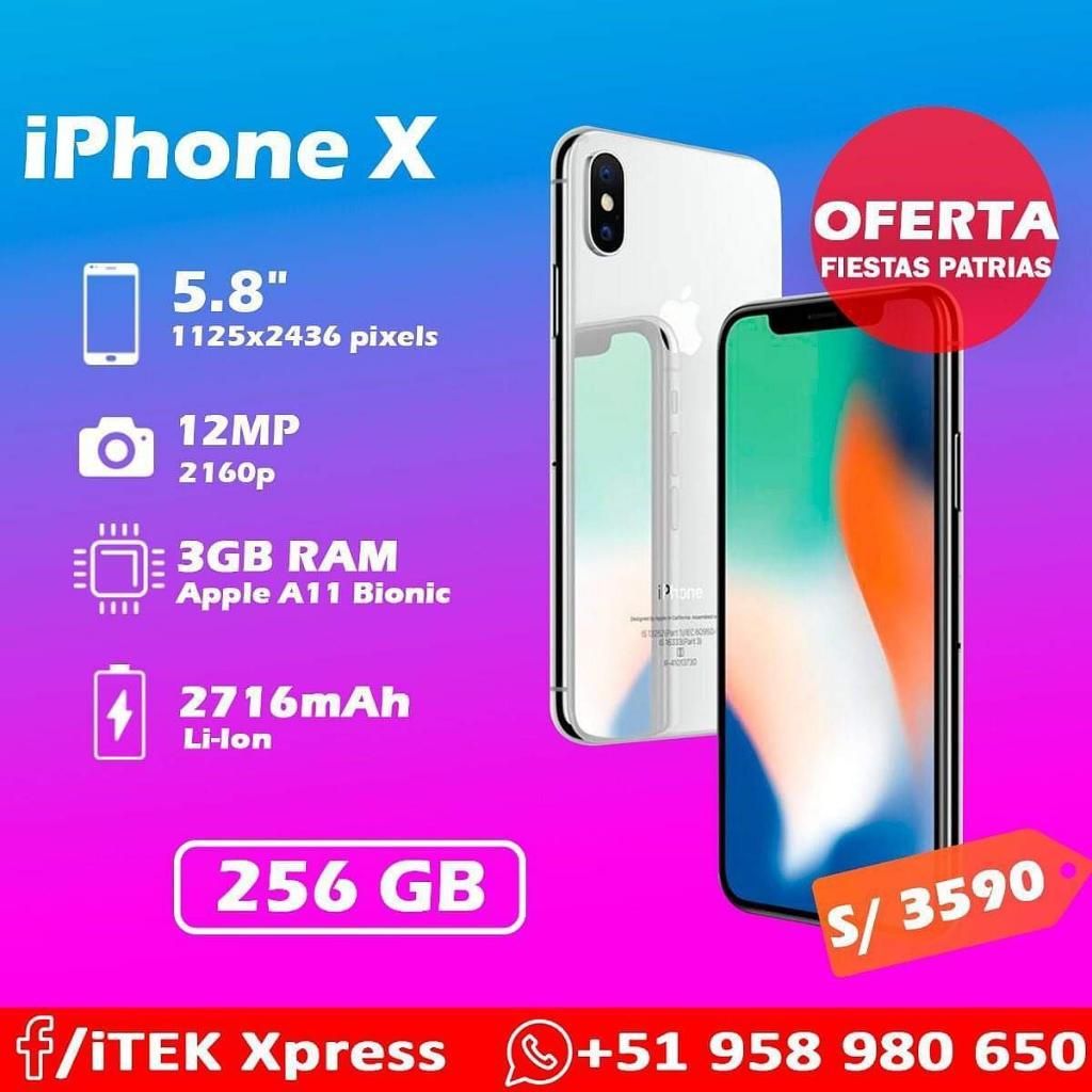 iPhone X 256gb