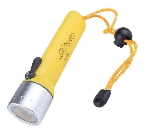 Linterna De Buceo Acuatico Led Cree Interruptor Magnetico