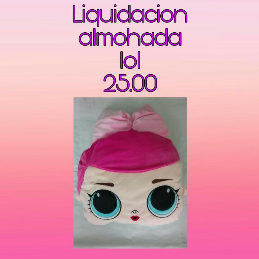 Liquidacion Almohada Lol