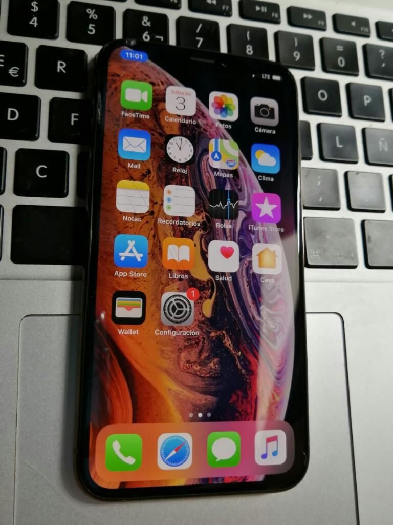 Vendo iPhone Xs Dorado Liberado Rematee