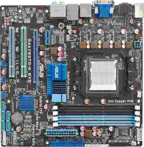 Asus Am3 M4a785td-m Evo Hdmi/dvi/vga 4 Slot Ddr3 C/lata