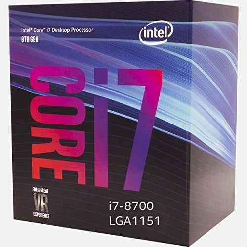 Proc Intel Core I7 8700k 3.7ghz Lga 1151 Stock!