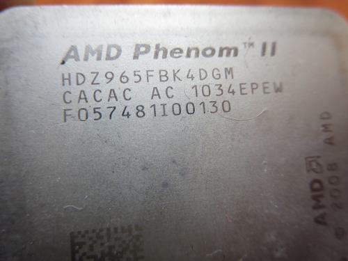 Procesador Am3 Phenom Ii X4 Black Edition 965 4 Nucleos