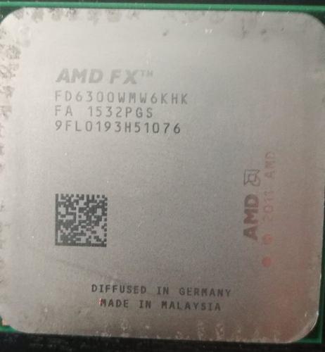 Procesador Amd Fx 6300 Sin Cooler