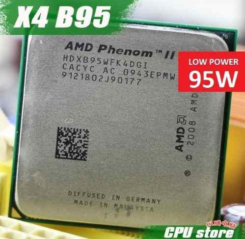 Procesador Amd Phenom Ii X4 B95 - 3.00 Ghz 4 Núcleos (95w)