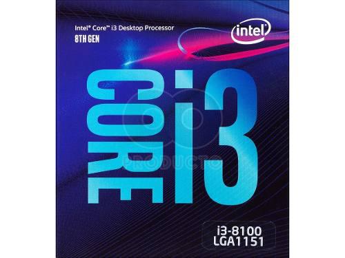 Procesador Core I3 8100 3.60 Ghz Octava Generacion