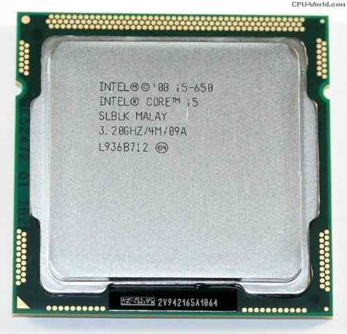 Procesador Core I5 650 Lga 1156