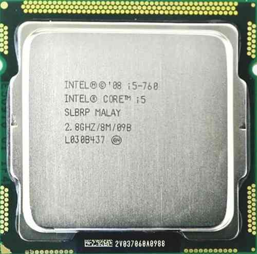Procesador Intel Core I5 760 2.80ghz 8mb Primera Generacion