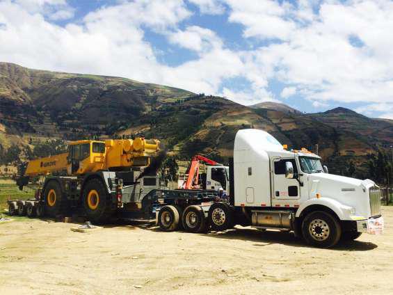 Transporte de equipos pesados maquinarias 995034160 en Lima