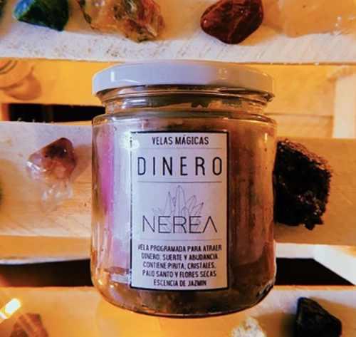 Vela Mágica Dinero - Pirita, Esencia Jazmín