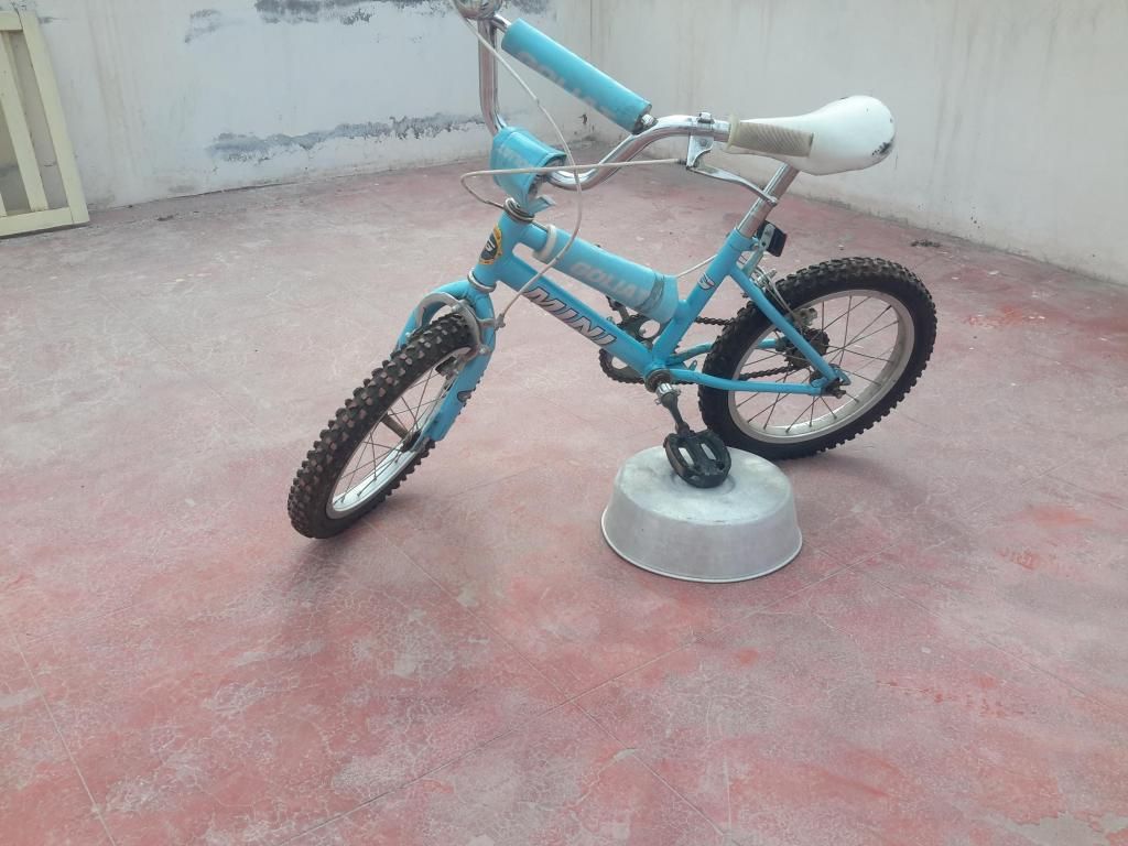Bicicleta Goliat, conservada.