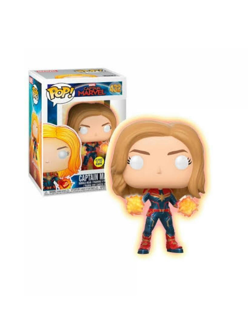 Funko Pop Capitana Marvel Brilla