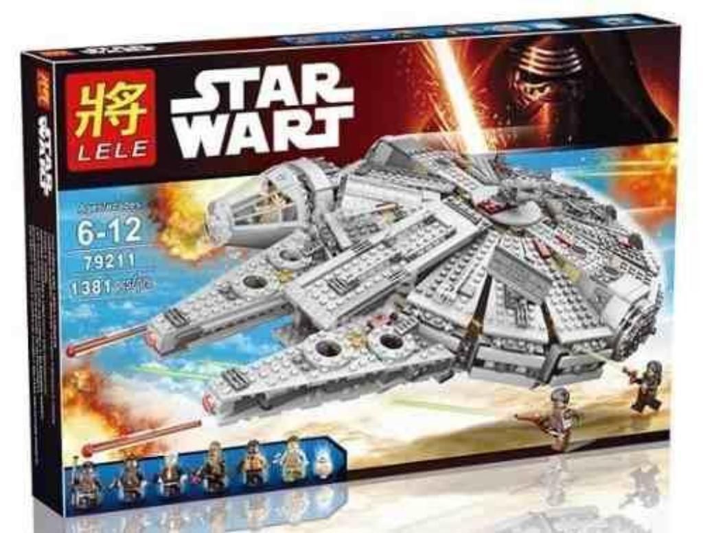 Star War Halcon Milenario Lego Alterno