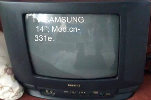 Tv Televisor 14 Samsung Malogrado Para Repuestos