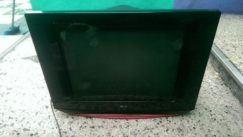 Tv Televisor 21 Lg Pantalla Plana Malogrado Para Repuestos