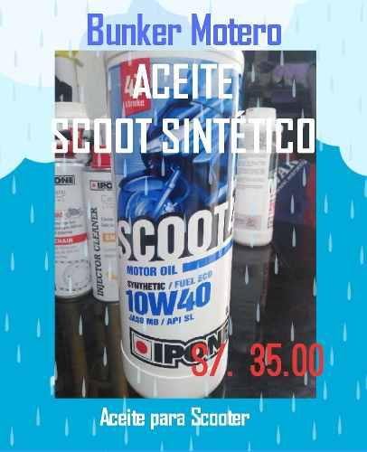 Aceite Semi Sintetico Ipone Scooters 10w40