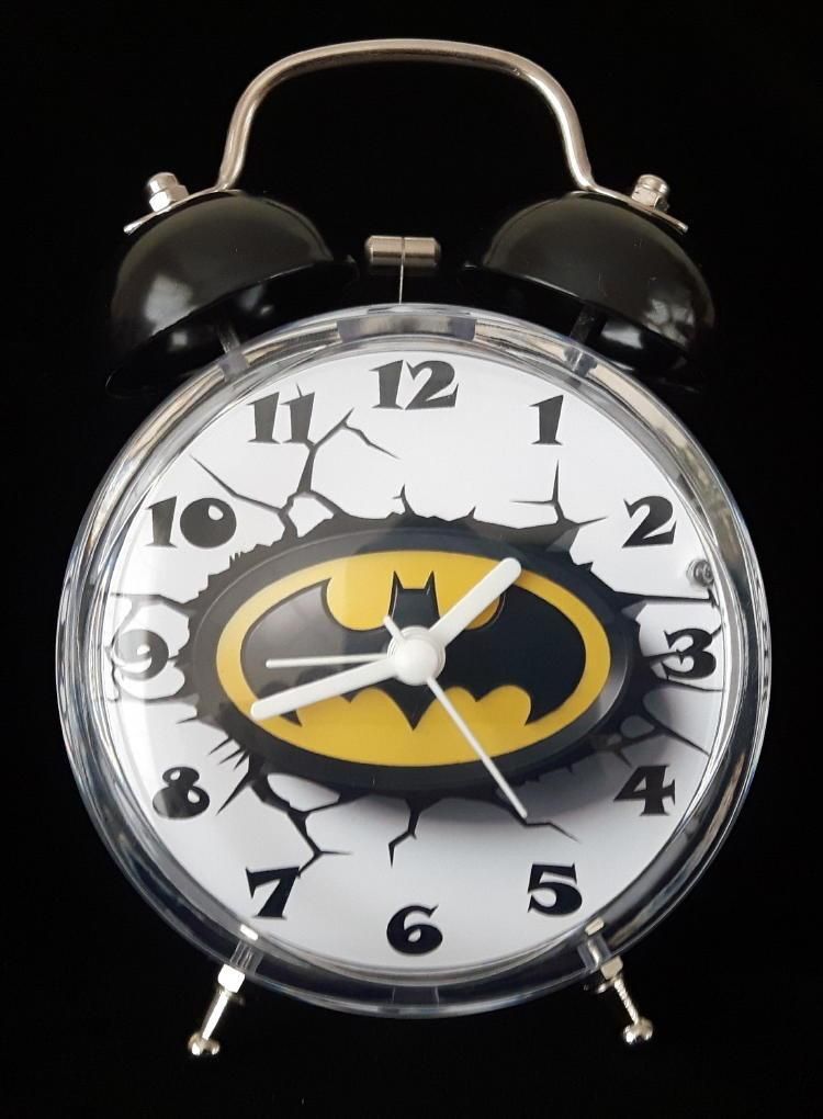 Reloj Despertador Estilo Vintage Batman
