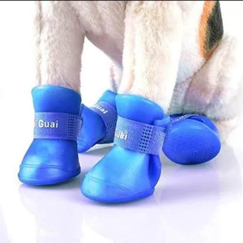 Bota De Lluvia Zapatos Zapatillas Para Perros Gatos