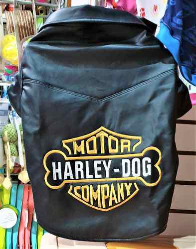 Casaca Motor Harley-dog Company Para Perros