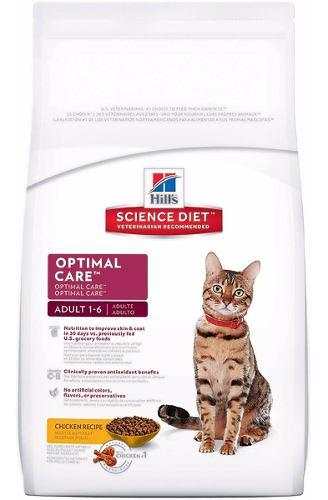 Hills Feline Gato Adulto Optimal Care - 7.3 Kg -