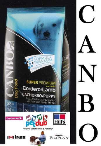 Nuevo Canbo Premiun Cordero Perro Cachorro 15 Kg