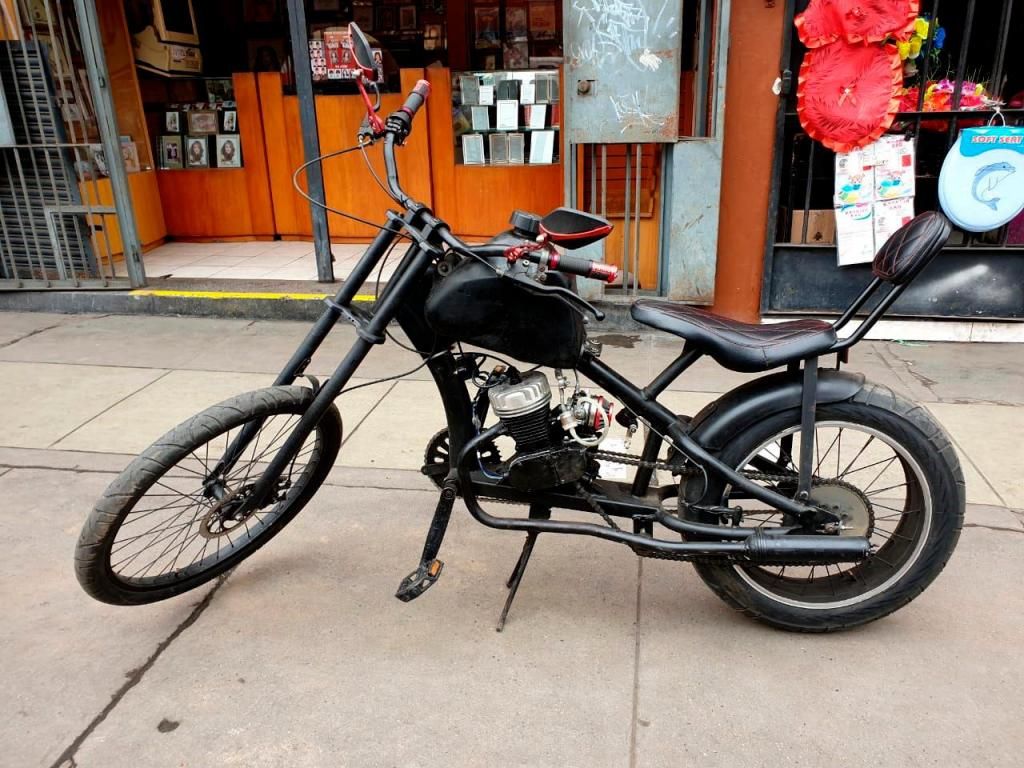 Bici moto bicimoto bicicleta motocicleta tuneada custom