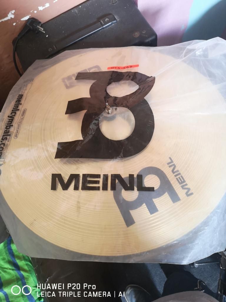 Platillo Ride de 20 Pulgadas Meinl