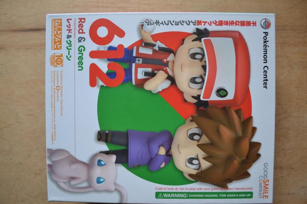 Pokemon Red Green Nendoroid 20 aniversario