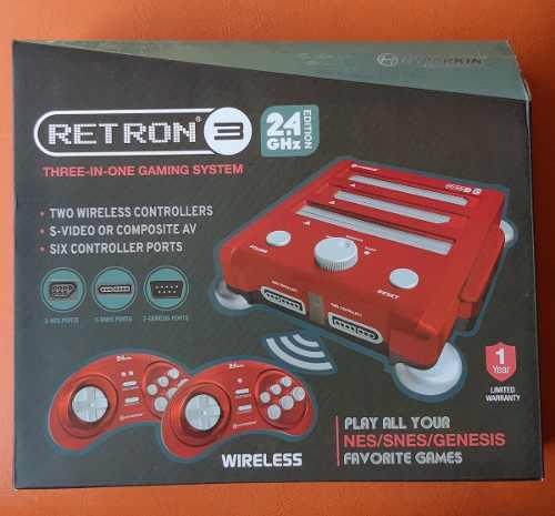 Consola Hiperkins Retron 3 Nueva Reproduce Nes, Snes Y Sega