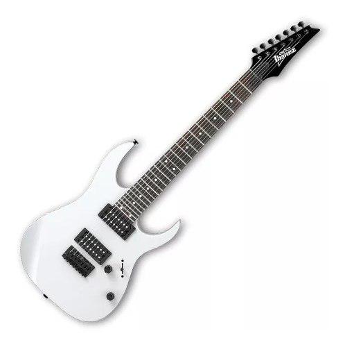 Guitarra Eléctrica Grg7221 7 Cuerdas Color White Ibanez