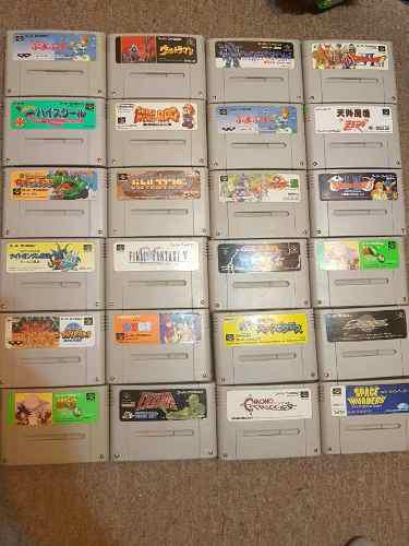 Juegos De Super Nintendo / Superfamicom Originales