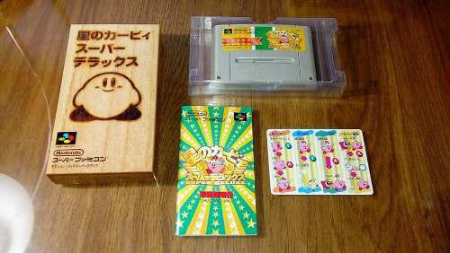 Kirby Super Star Super Famicom Super Nintendo Snes Sfc