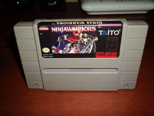 Ninja Warriors - Supernintendo