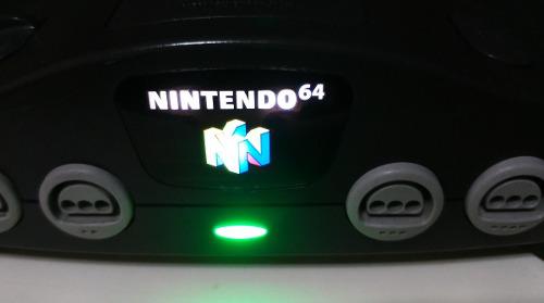 Nintendo 64 Con Logo Iluminado N64