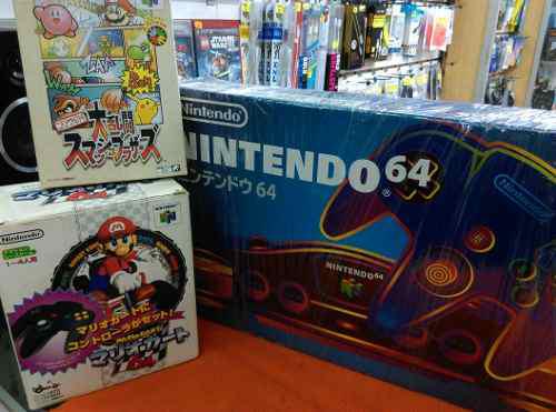 Nintendo 64 + Mario Smash Ambos En Caja