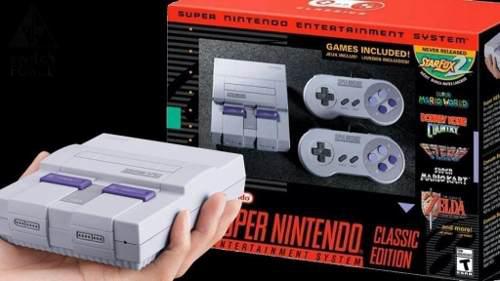 Nintendo Super Nes Classic Edition, Hdmi, 2 Mandos, Juegos