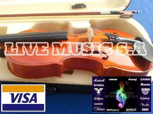 Nuevos!!! Violin Marca Melody, Ideal Para Principiantes!!!