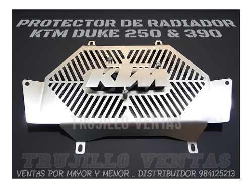 Protector De Radiador Ktm Duke 250 Duke 390