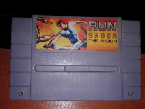 Run Saber - Super Nintendo - Con Caja - Super Nes