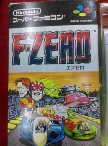 Súper Nintendo F Zero Original Japonés
