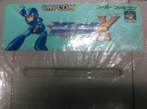 Súper Nintendo Megaman X Casset Original Ak Famicom