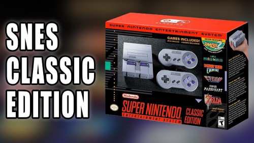 Super Nintendo Snes Classic Edition + 21 Juegos Preinstalado