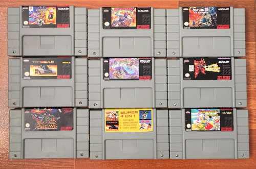 Turtles In Time Sunset Riders Biker Mice From Mars Snes