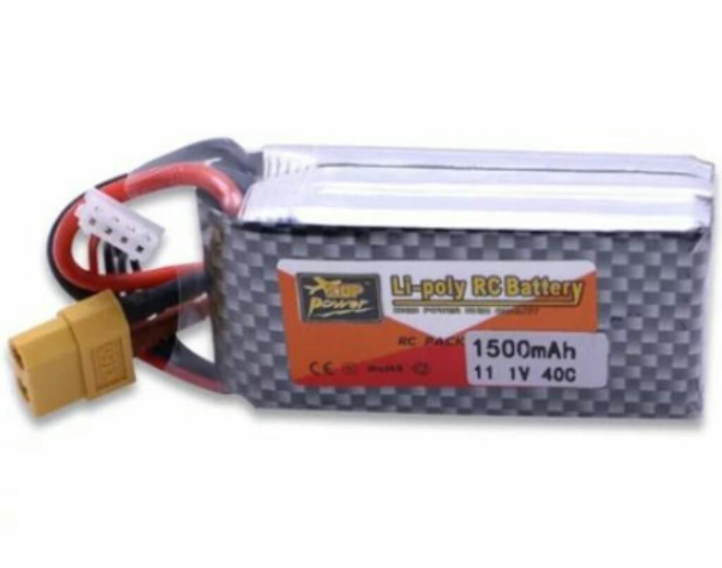 Bateria Lipo 11.1v 3s 40c mah