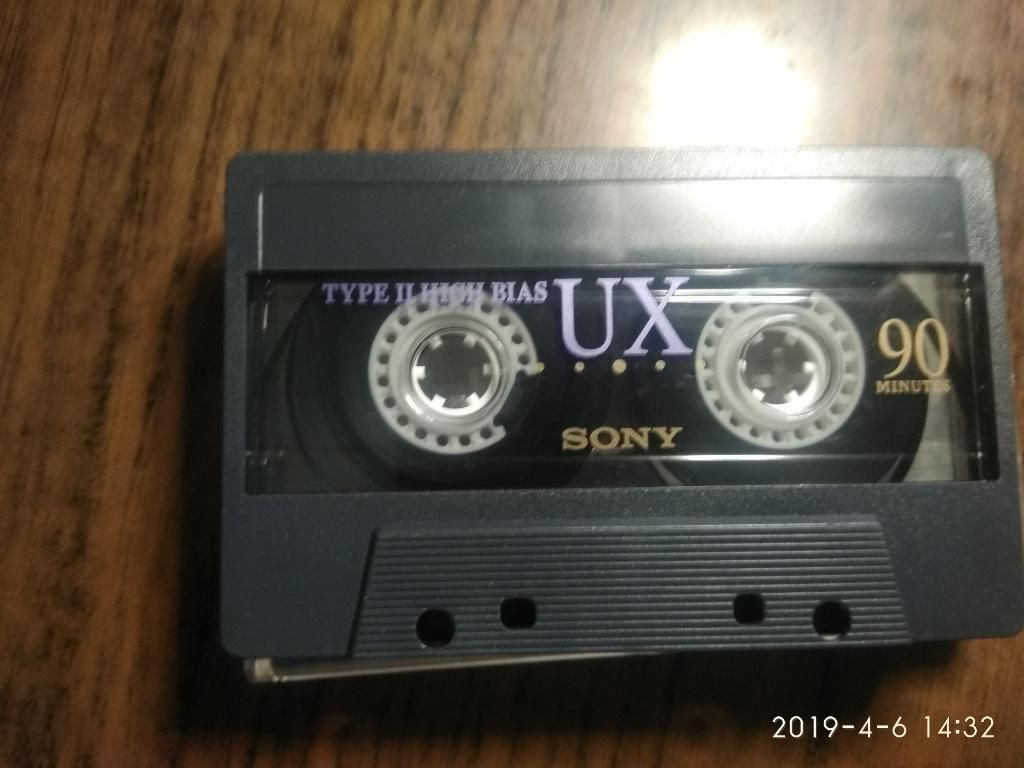 Cassette Cromo Sony Ux 90