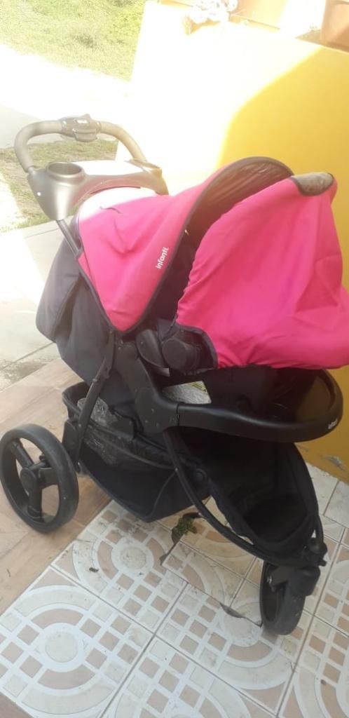 Choche Bebe de 3 Ruedas Silla de Auto